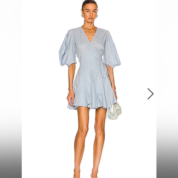 RHODE Dresses & Skirts - Rhode Claudine dress in cerulean blue NWT